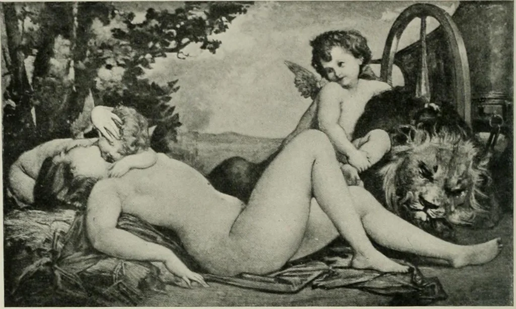 An illustration from The history of modern painting, 1907, leaf 329