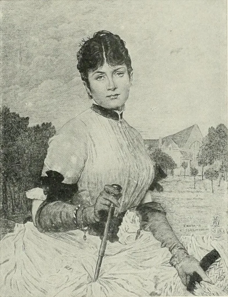 An illustration from The history of modern painting, 1907, leaf 334