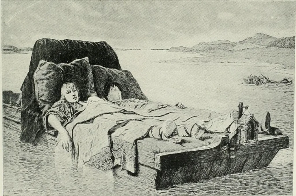 An illustration from The history of modern painting, 1907, leaf 336