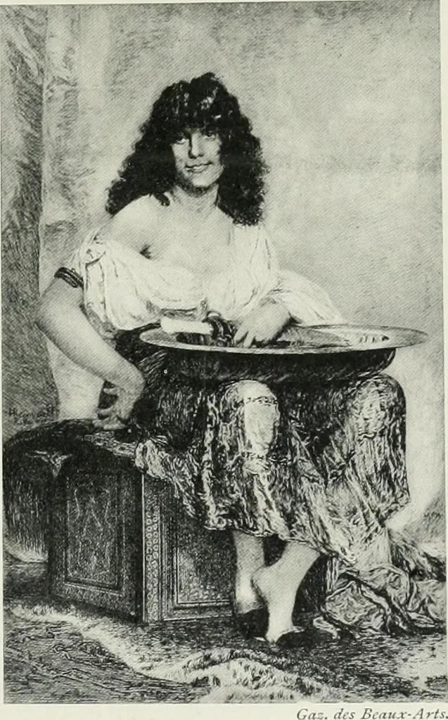 An illustration from The history of modern painting, 1907, leaf 338
