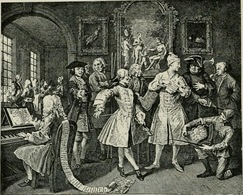 An illustration from The history of modern painting, 1907, leaf 35