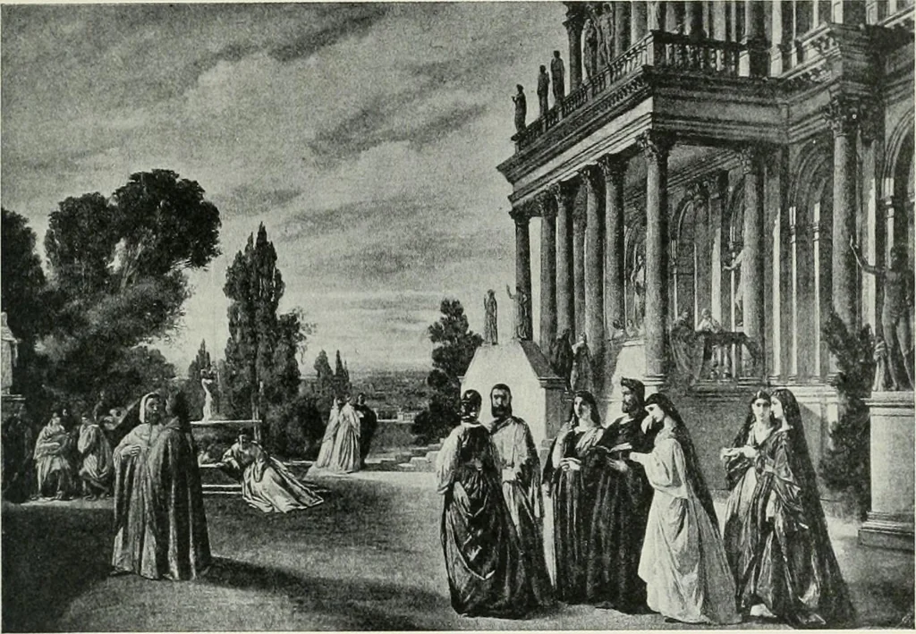An illustration from The history of modern painting, 1907, leaf 370
