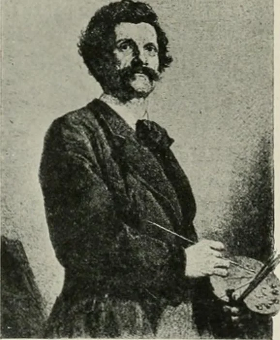 An illustration from The history of modern painting, 1907, leaf 377
