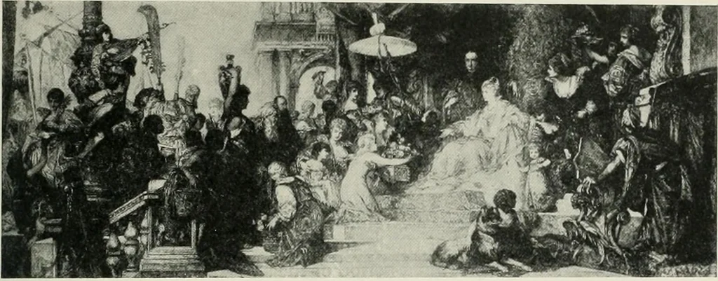 An illustration from The history of modern painting, 1907, leaf 384