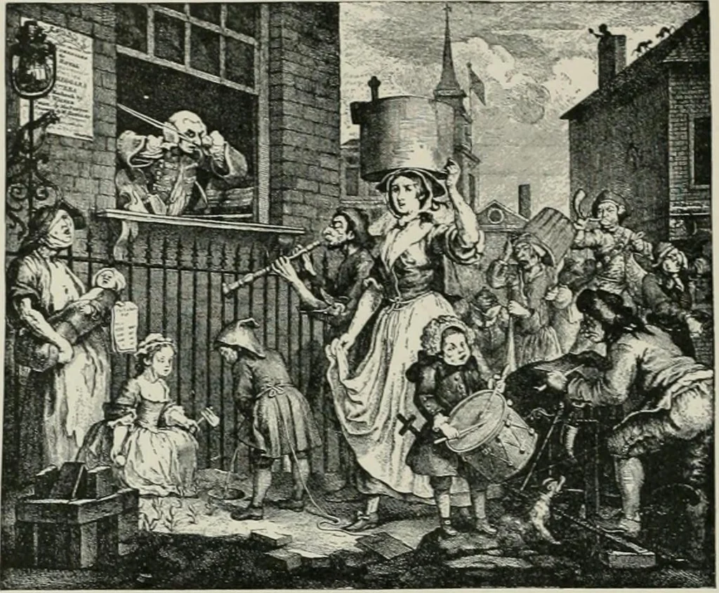 An illustration from The history of modern painting, 1907, leaf 39