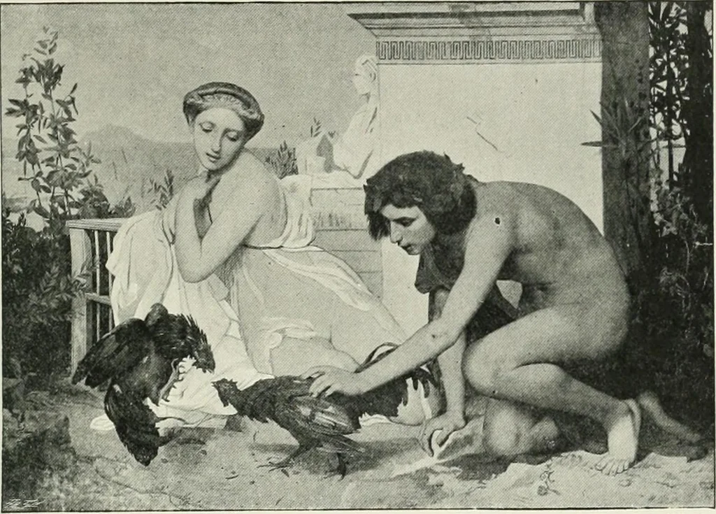 An illustration from The history of modern painting, 1907, leaf 408