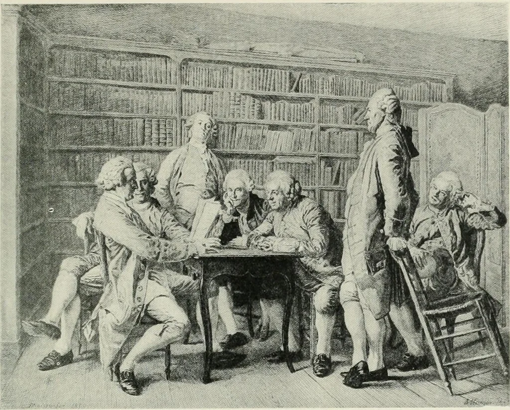 An illustration from The history of modern painting, 1907, leaf 418