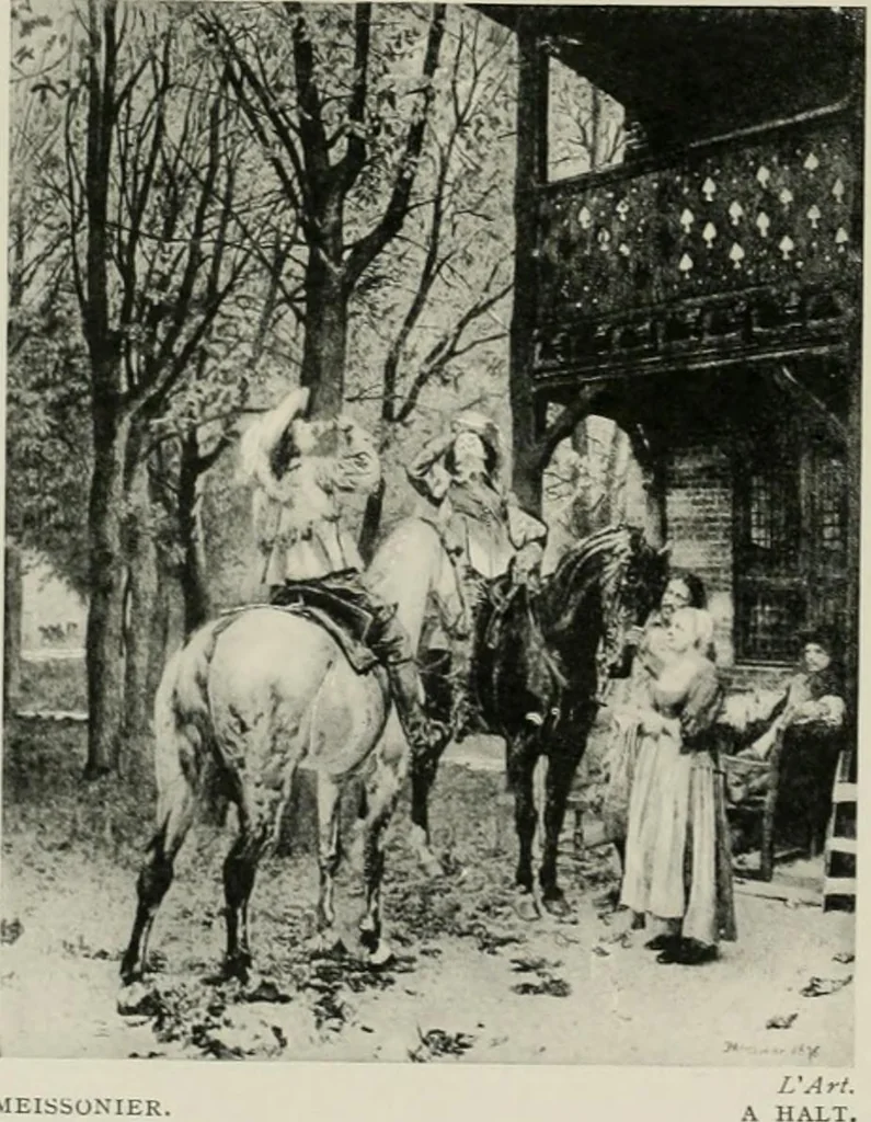 An illustration from The history of modern painting, 1907, leaf 419