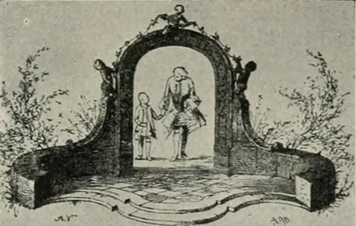 An illustration from The history of modern painting, 1907, leaf 423