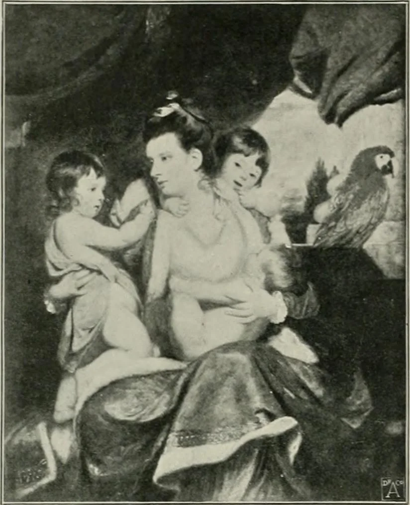 An illustration from The history of modern painting, 1907, leaf 53
