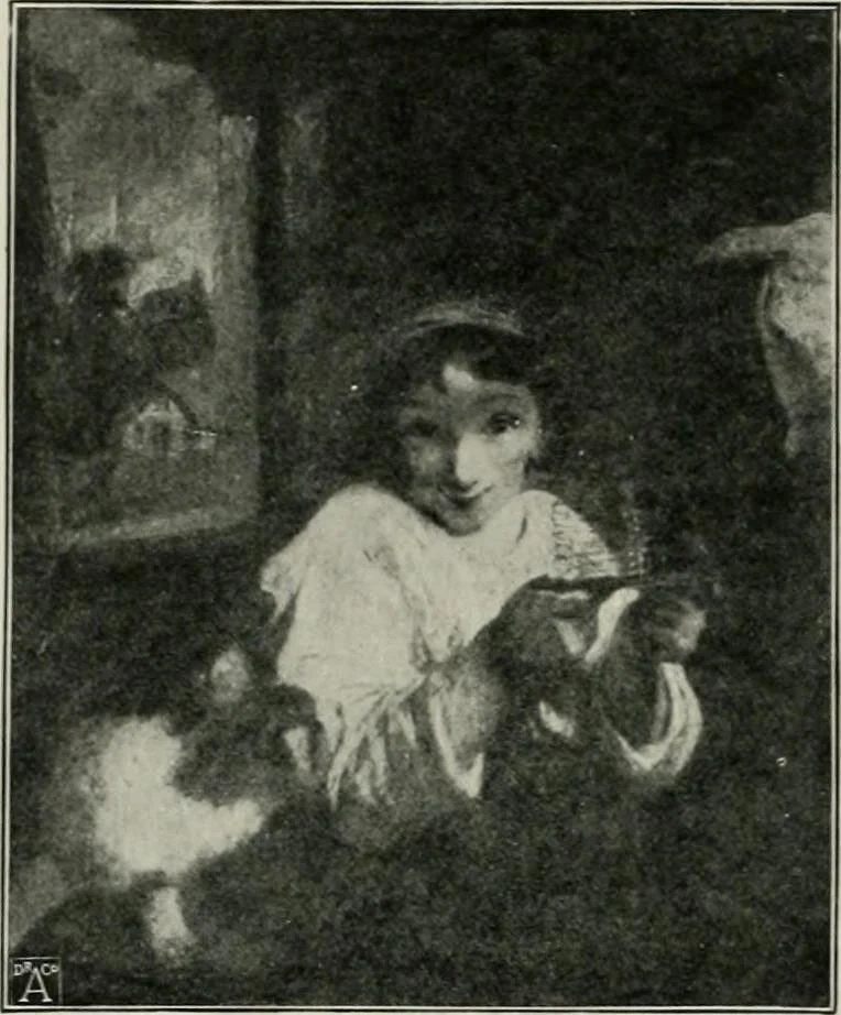 An illustration from The history of modern painting, 1907, leaf 55