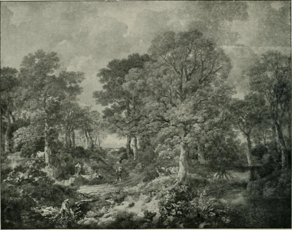 An illustration from The history of modern painting, 1907, leaf 59