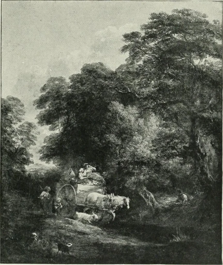 An illustration from The history of modern painting, 1907, leaf 60
