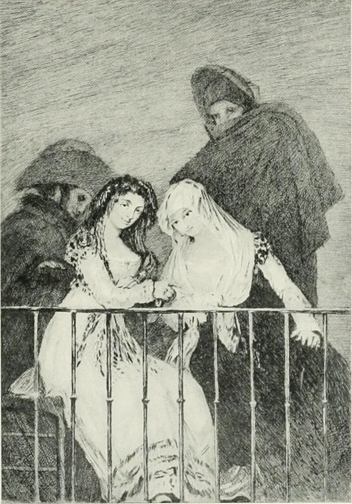 An illustration from The history of modern painting, 1907, leaf 68