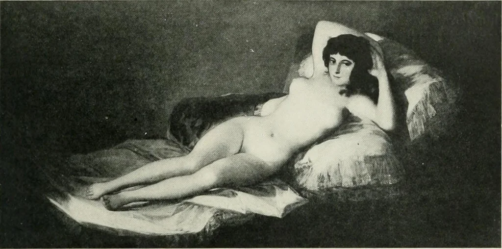 An illustration from The history of modern painting, 1907, leaf 70