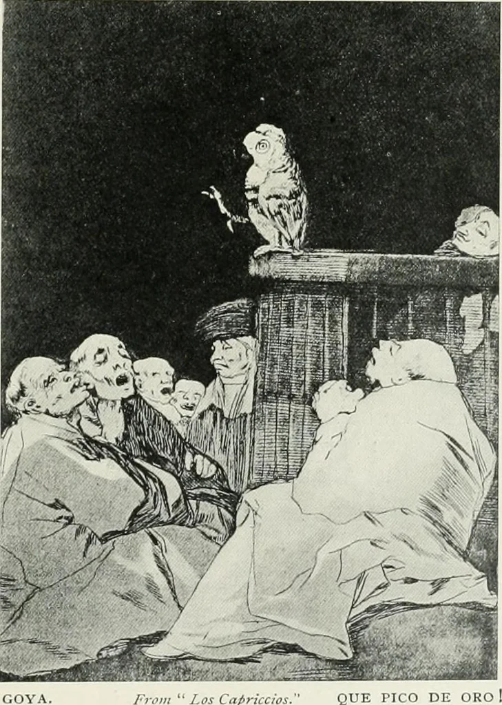 An illustration from The history of modern painting, 1907, leaf 74