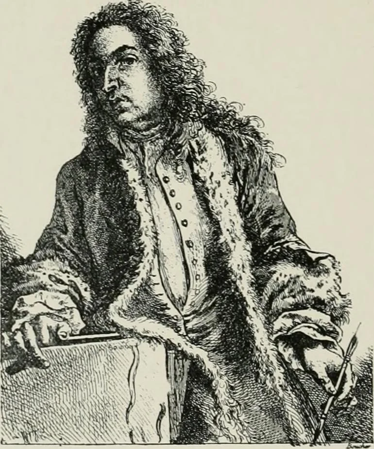 An illustration from The history of modern painting, 1907, leaf 81