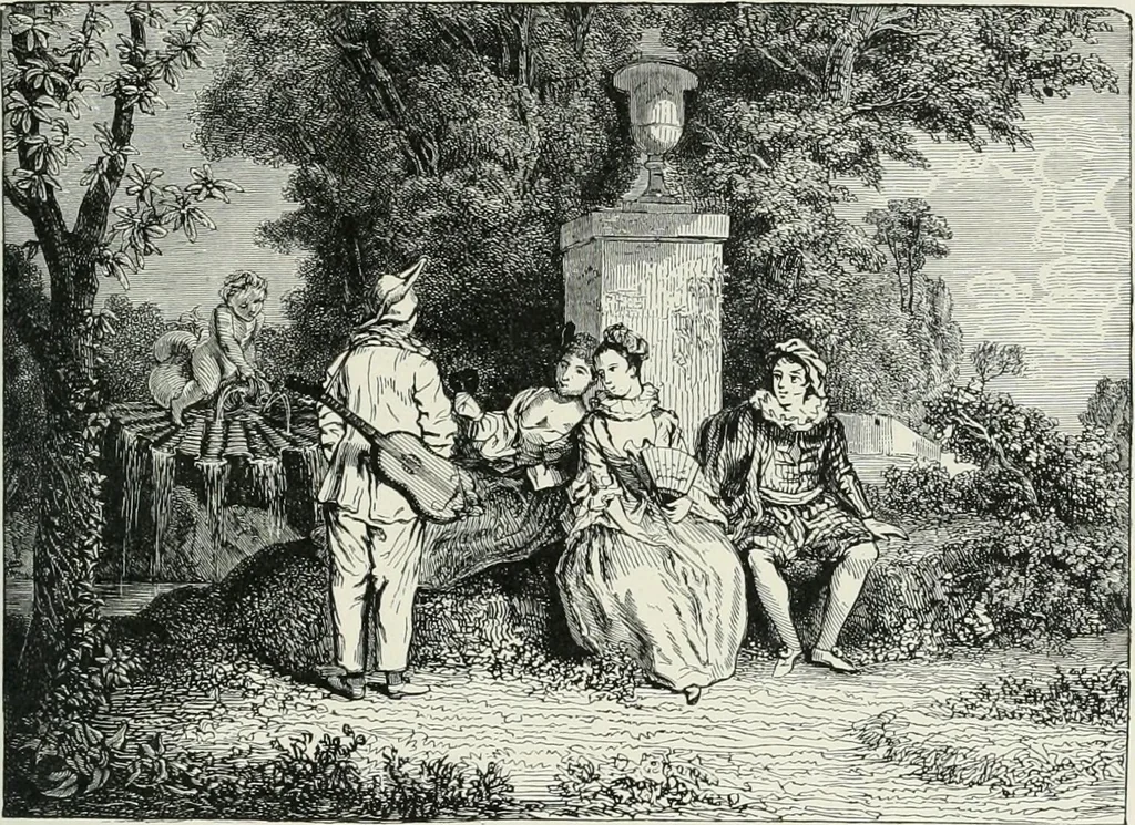 An illustration from The history of modern painting, 1907, leaf 82