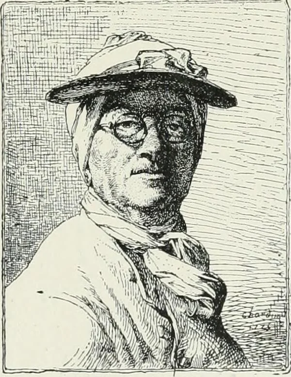 An illustration from The history of modern painting, 1907, leaf 90