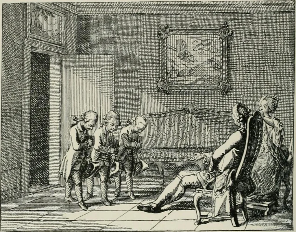 An illustration from The history of modern painting, 1907, leaf 99