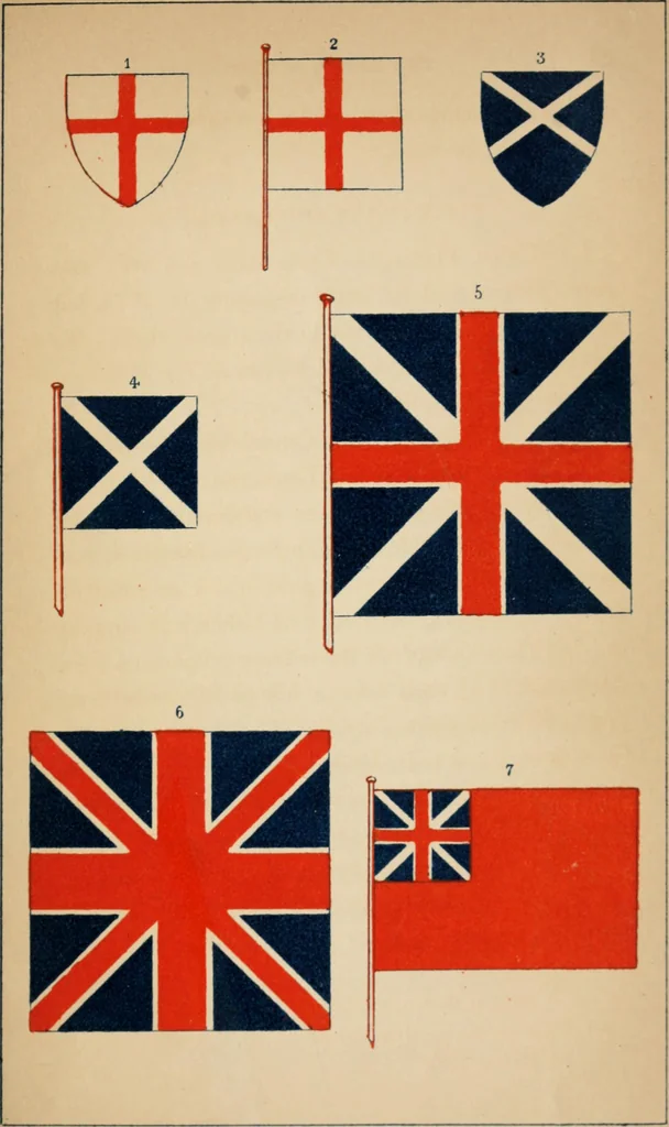 An illustration from History of the national flag of the United States of America, 1852, leaf 28