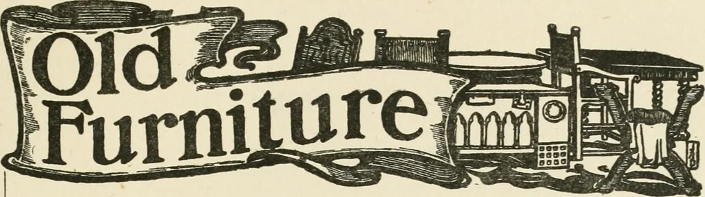 An illustration from A history of oak furniture, 1920, leaf 10
