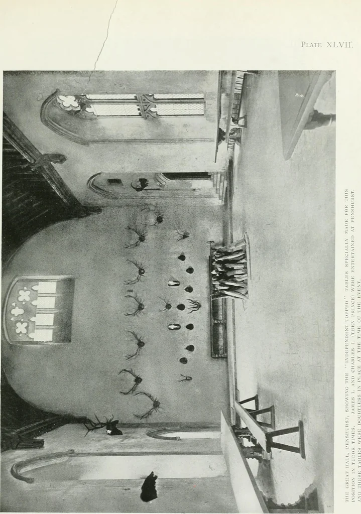 An illustration from A history of oak furniture, 1920, leaf 110