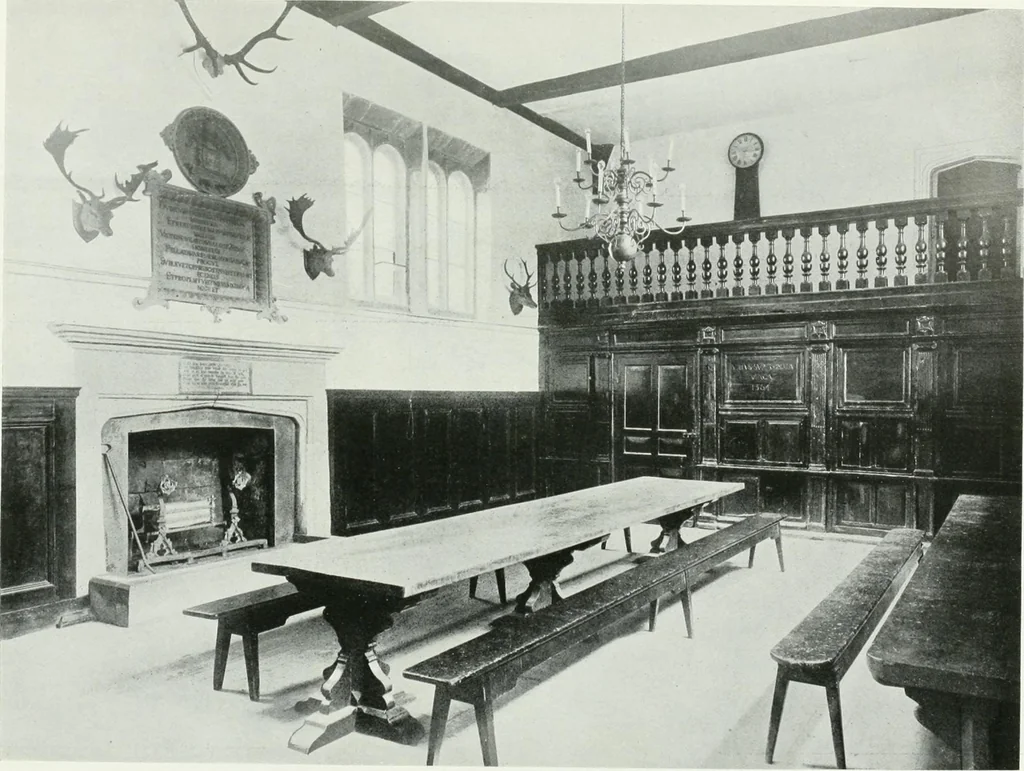 An illustration from A history of oak furniture, 1920, leaf 113