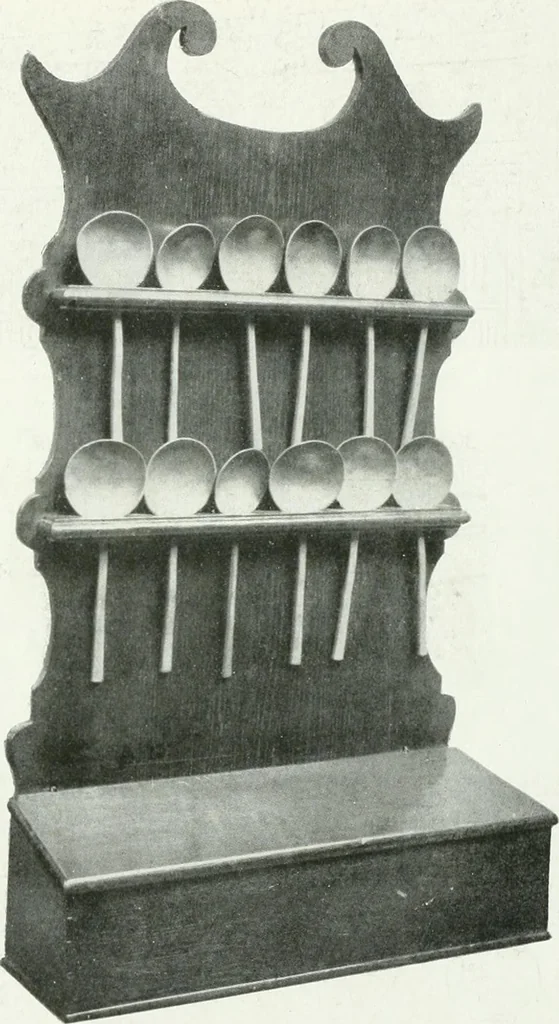 An illustration from A history of oak furniture, 1920, leaf 125
