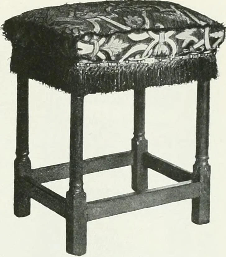 An illustration from A history of oak furniture, 1920, leaf 134