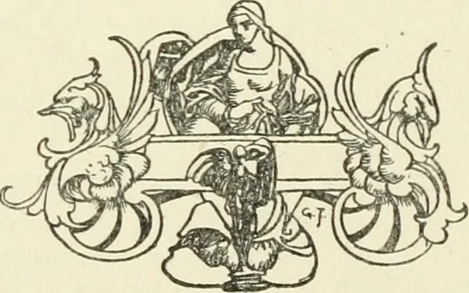 An illustration from A history of oak furniture, 1920, leaf 65