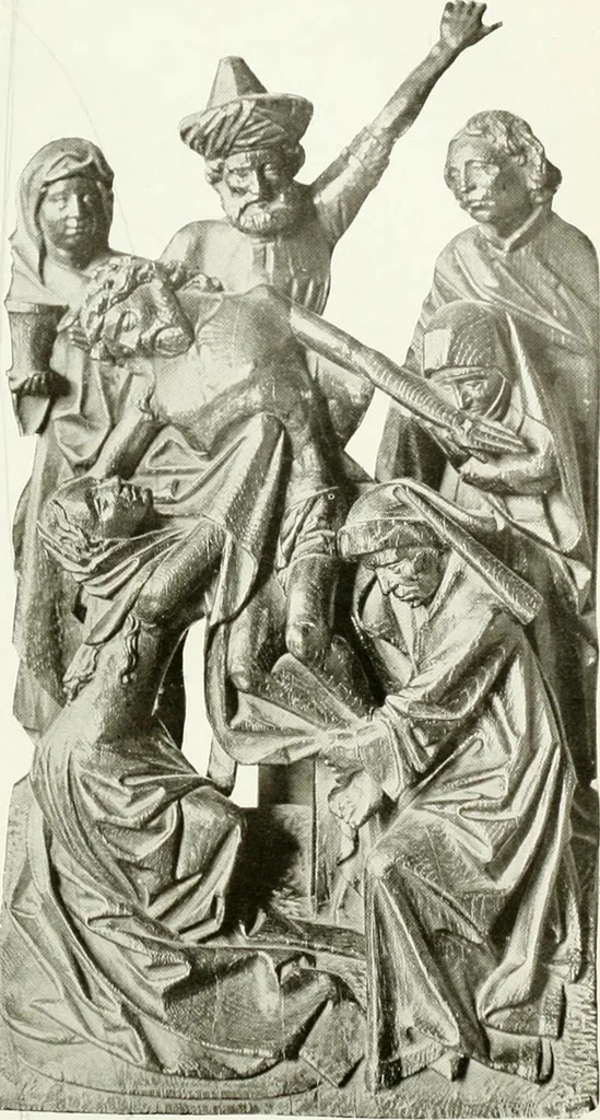 An illustration from A history of oak furniture, 1920, leaf 67
