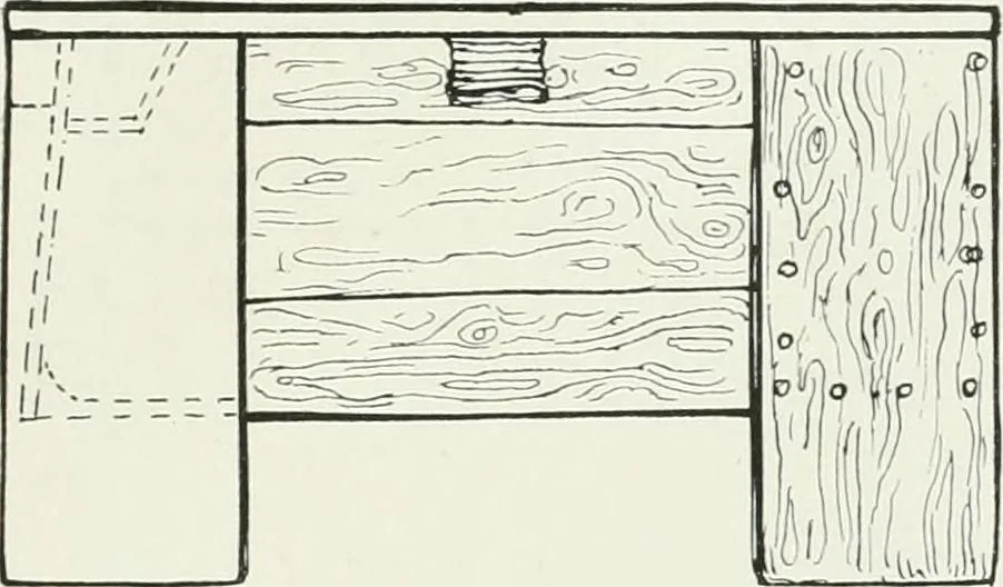 An illustration from A history of oak furniture, 1920, leaf 72