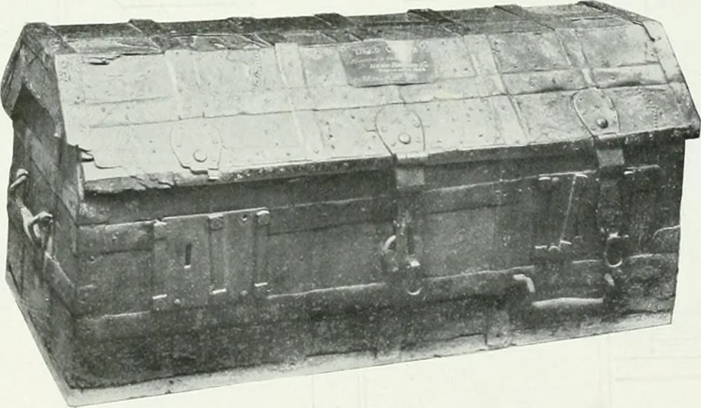 An illustration from A history of oak furniture, 1920, leaf 83