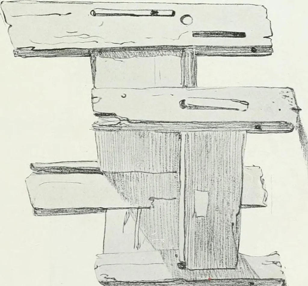 An illustration from A history of oak furniture, 1920, leaf 88