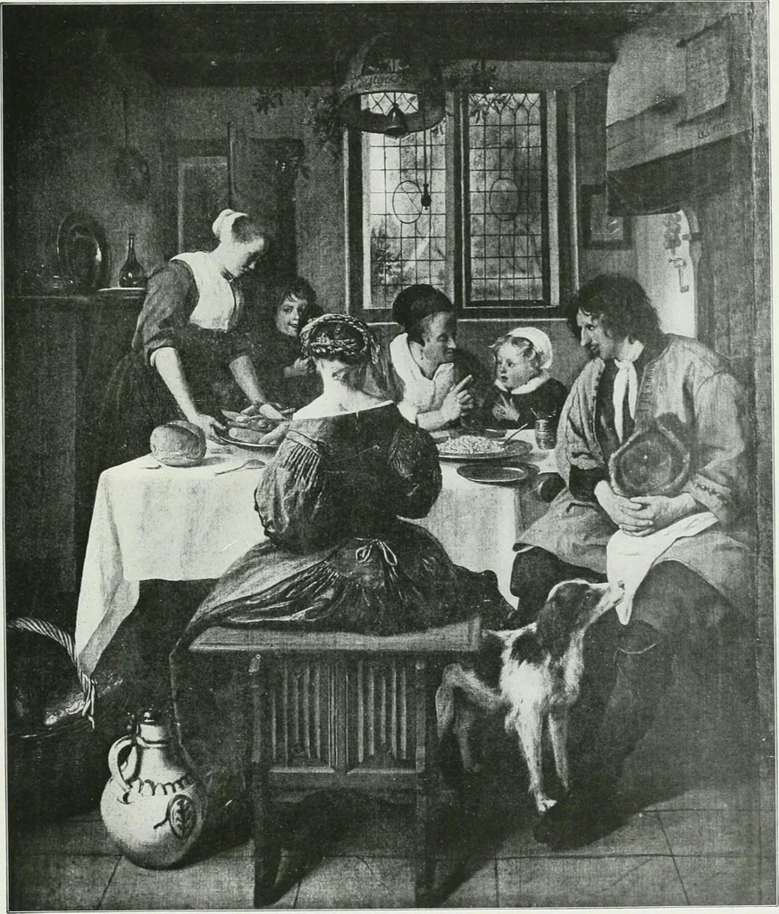 An illustration from A history of oak furniture, 1920, leaf 92