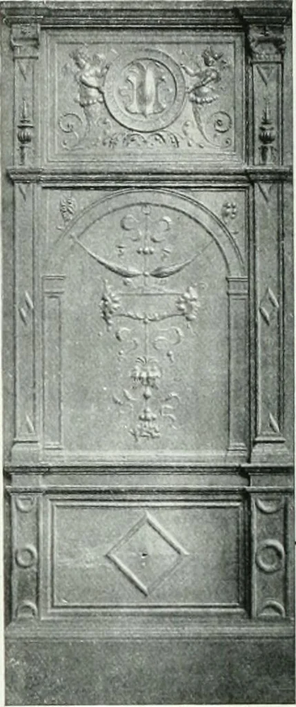 An illustration from A history of oak furniture, 1920, leaf 99
