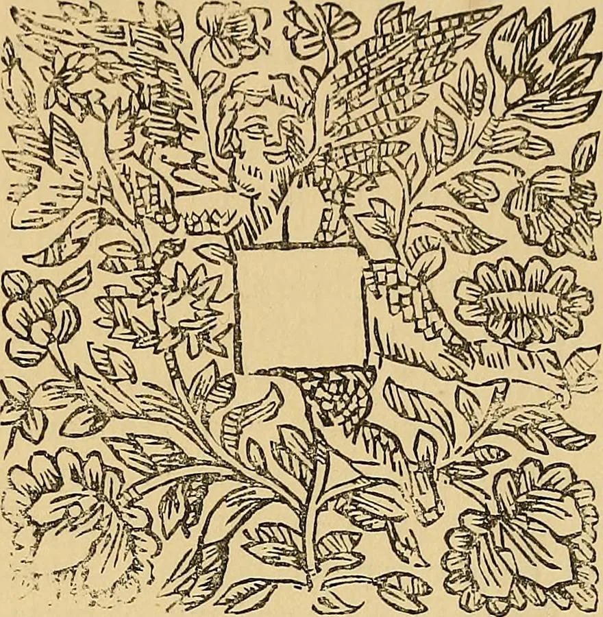 An illustration from A history of the old English letter foundries : with notes, historical and bibliographical, on the rise and progress of English typography., 1887, leaf 102