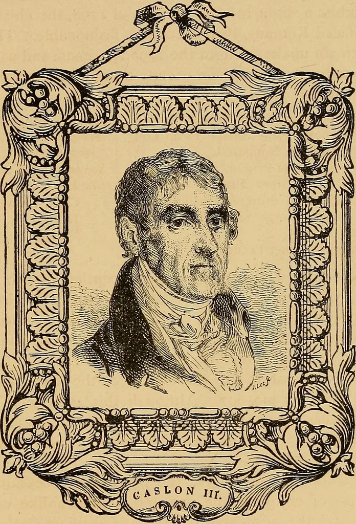 An illustration from A history of the old English letter foundries : with notes, historical and bibliographical, on the rise and progress of English typography., 1887, leaf 374