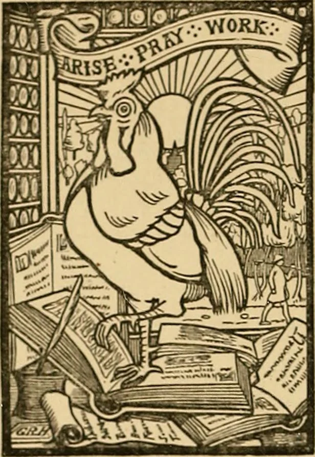 An illustration from A history of the old English letter foundries : with notes, historical and bibliographical, on the rise and progress of English typography., 1887, leaf 7