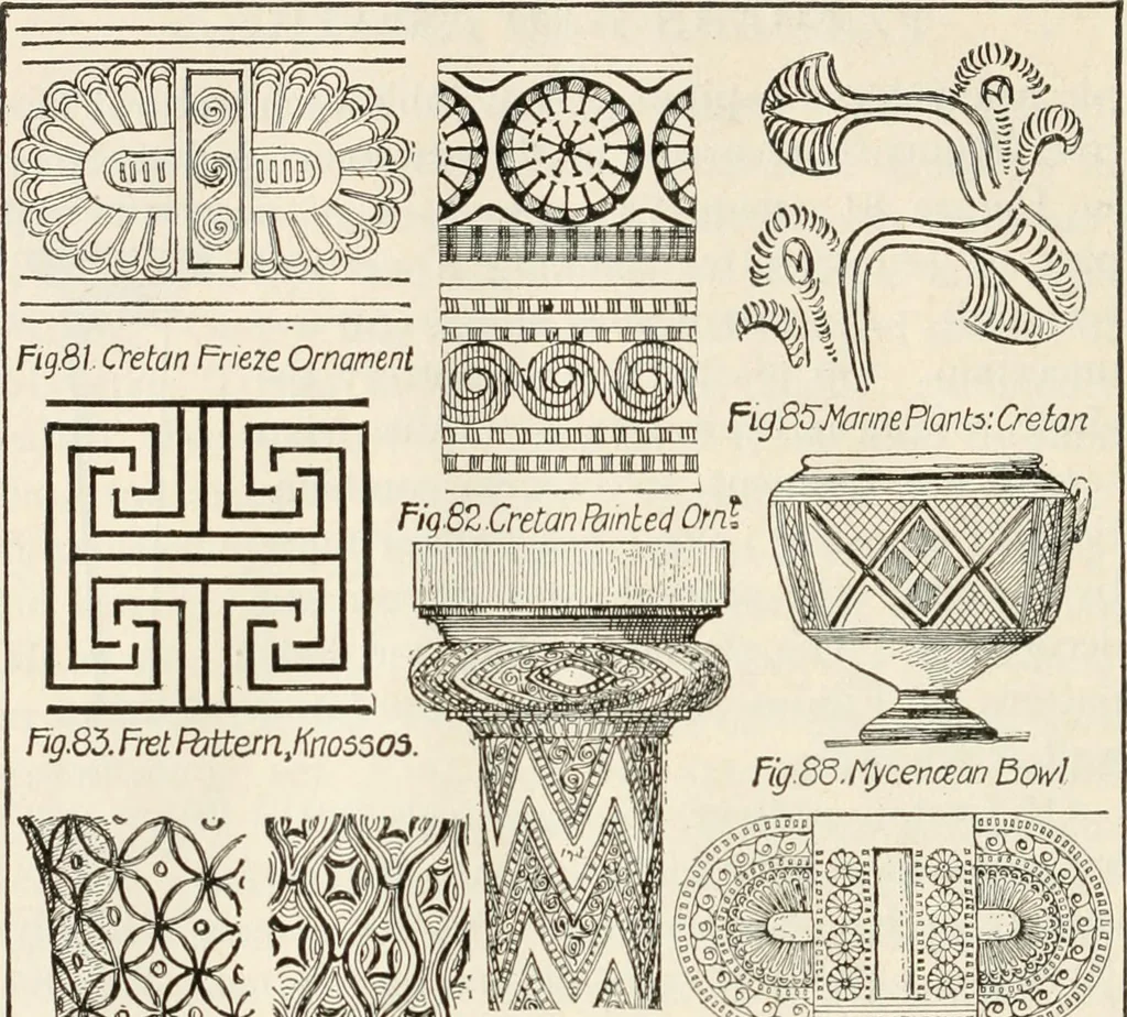 An illustration from A history of ornament, 1916, leaf 103