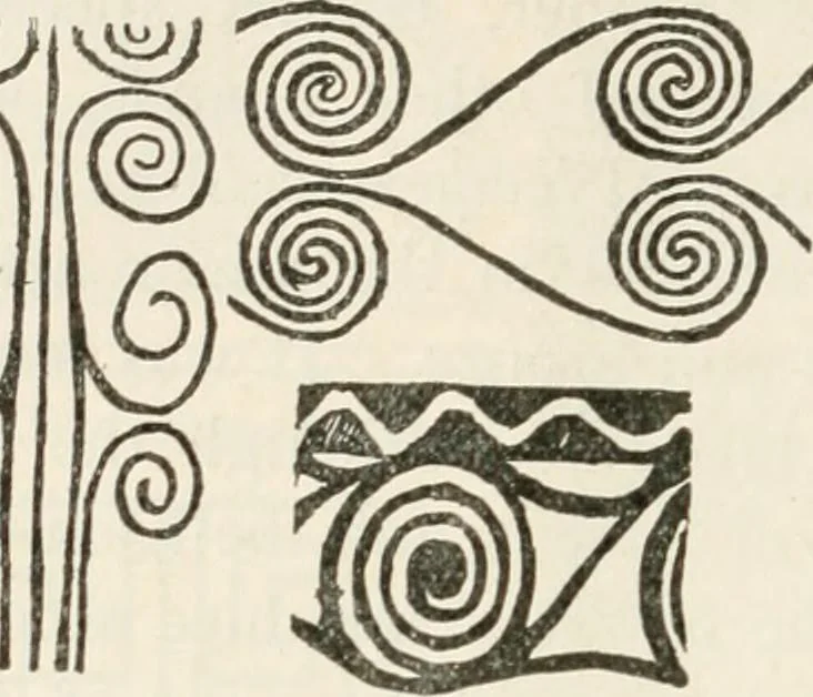 An illustration from A history of ornament, 1916, leaf 105