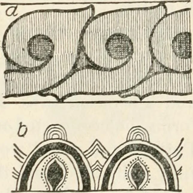 An illustration from A history of ornament, 1916, leaf 105