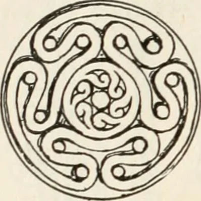 An illustration from A history of ornament, 1916, leaf 107