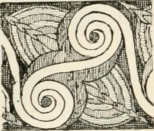 An illustration from A history of ornament, 1916, leaf 107