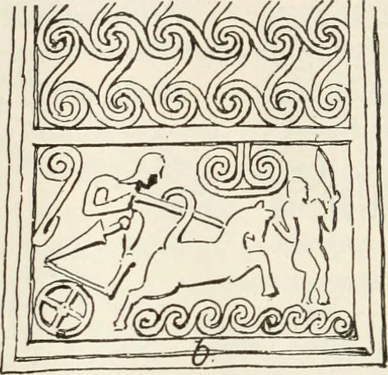 An illustration from A history of ornament, 1916, leaf 109