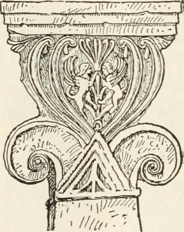 An illustration from A history of ornament, 1916, leaf 109