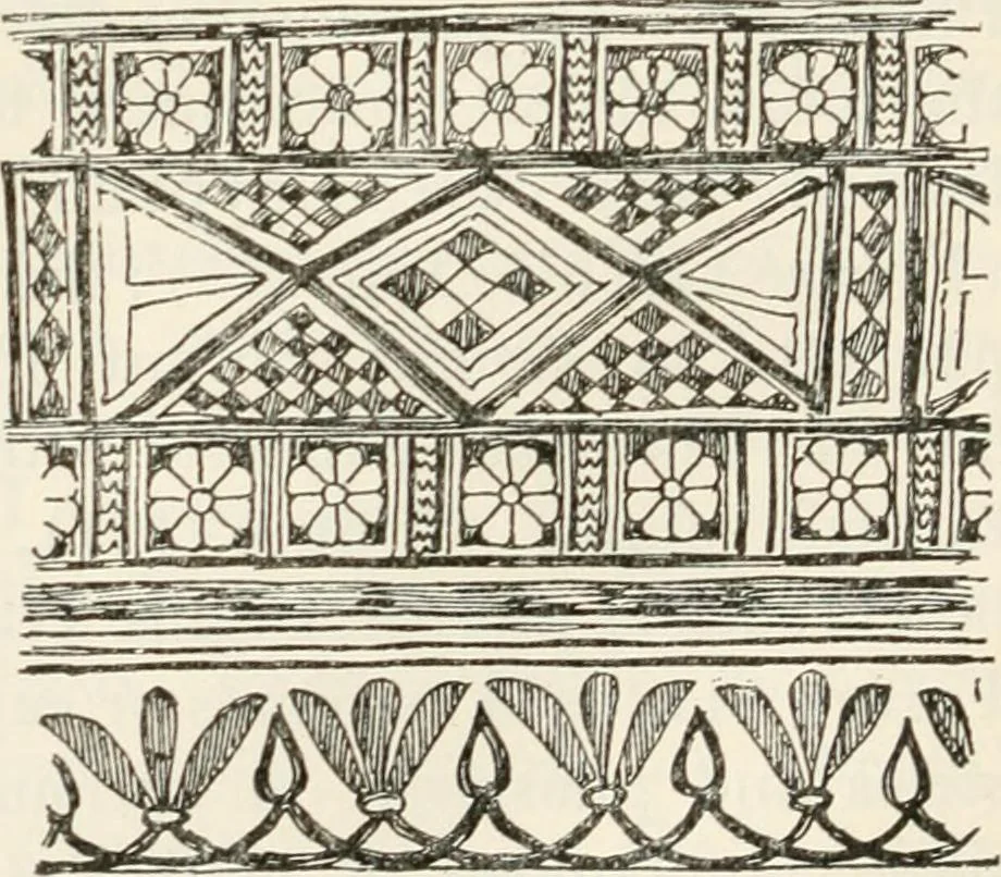 An illustration from A history of ornament, 1916, leaf 111