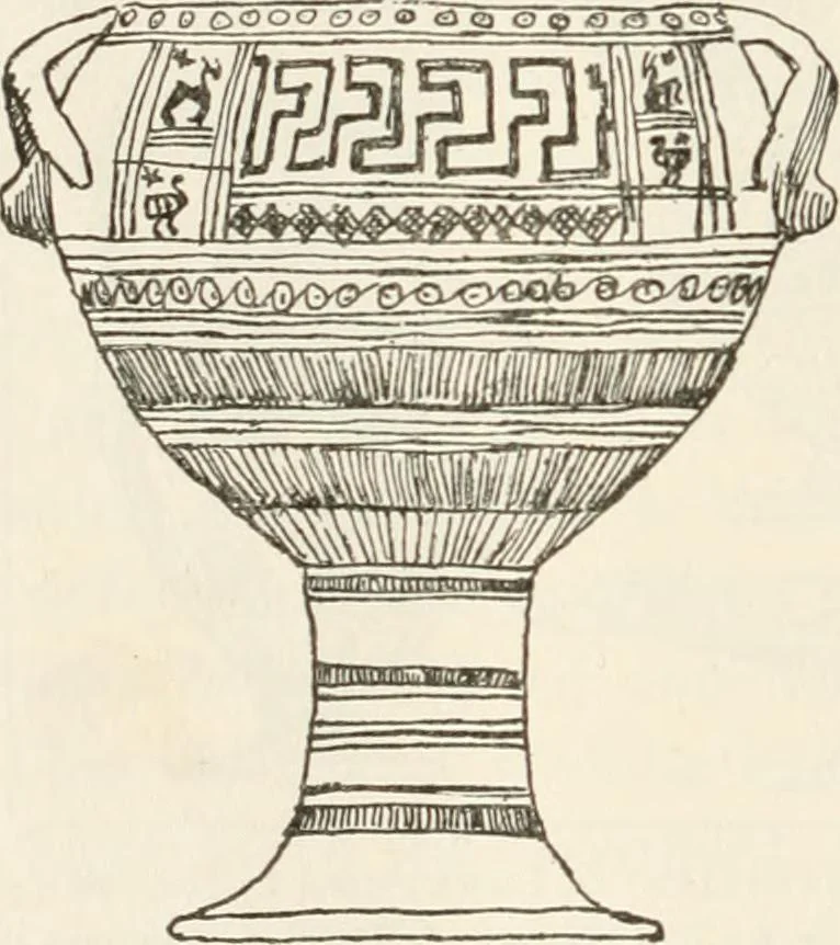 An illustration from A history of ornament, 1916, leaf 129
