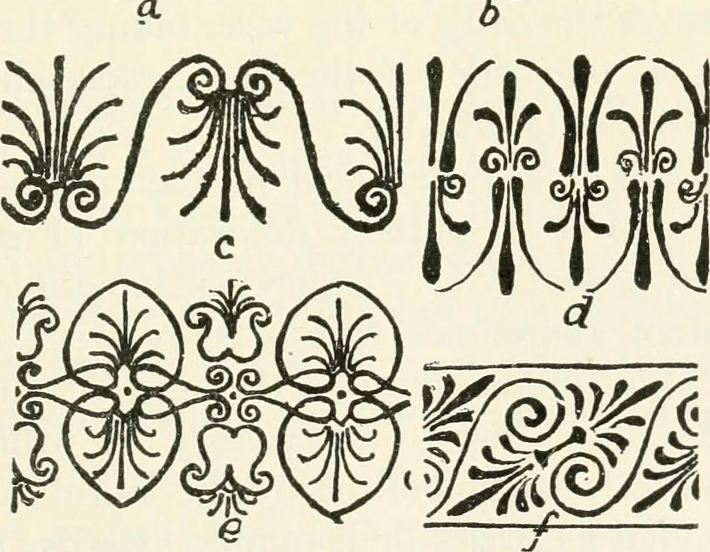 An illustration from A history of ornament, 1916, leaf 132